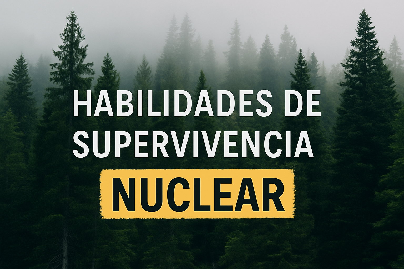 Libro Habilidades de Supervivencia Nuclear